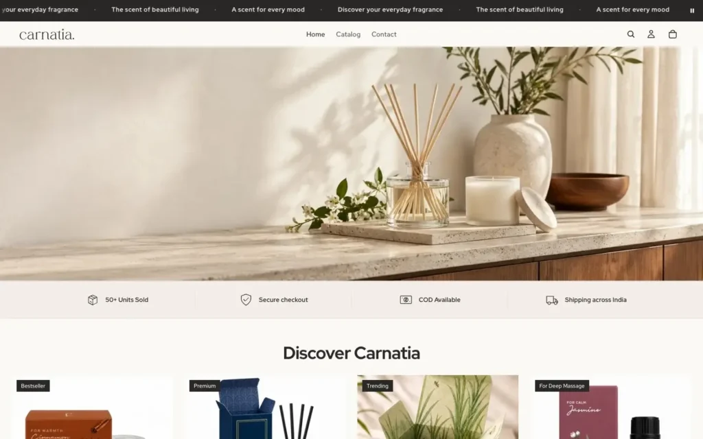 Carnatia website