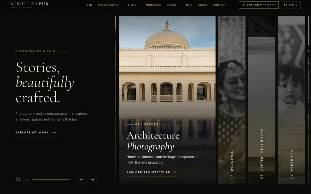 Nikhil Kapur website